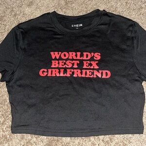 SHEIN Graphic Crop Top